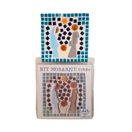 Kit DIY mosaïque crèche de Noël