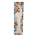 Vierge en mosaïque à petits carreaux