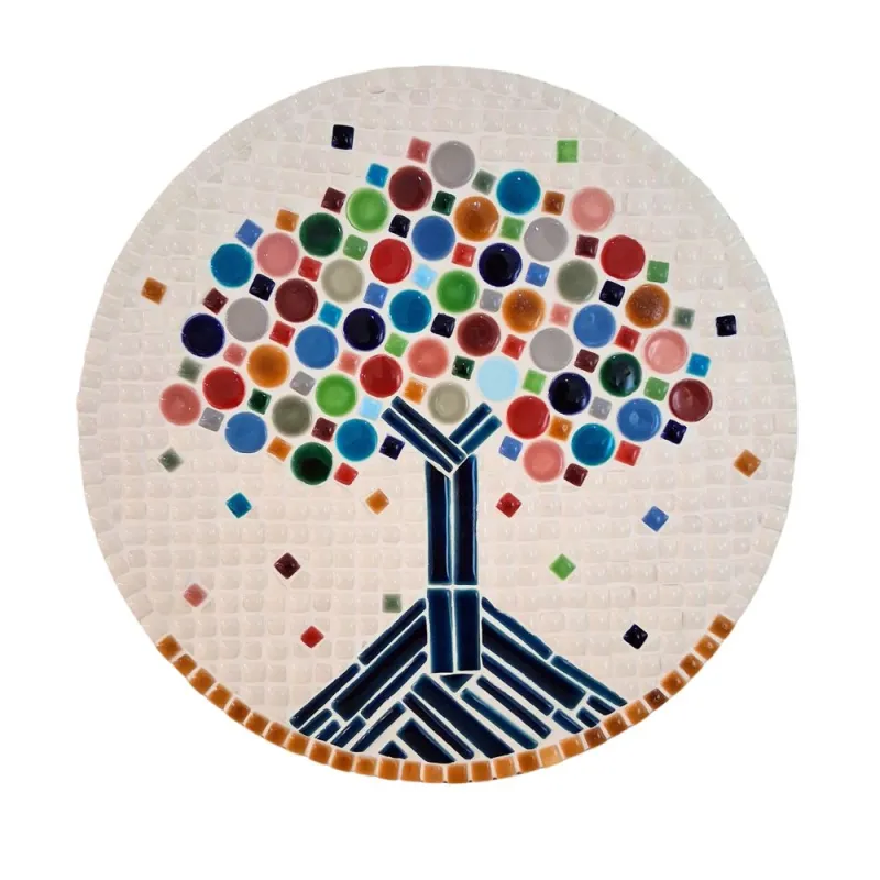 Dessous de Plat Arbre de Vie Arc-en-ciel