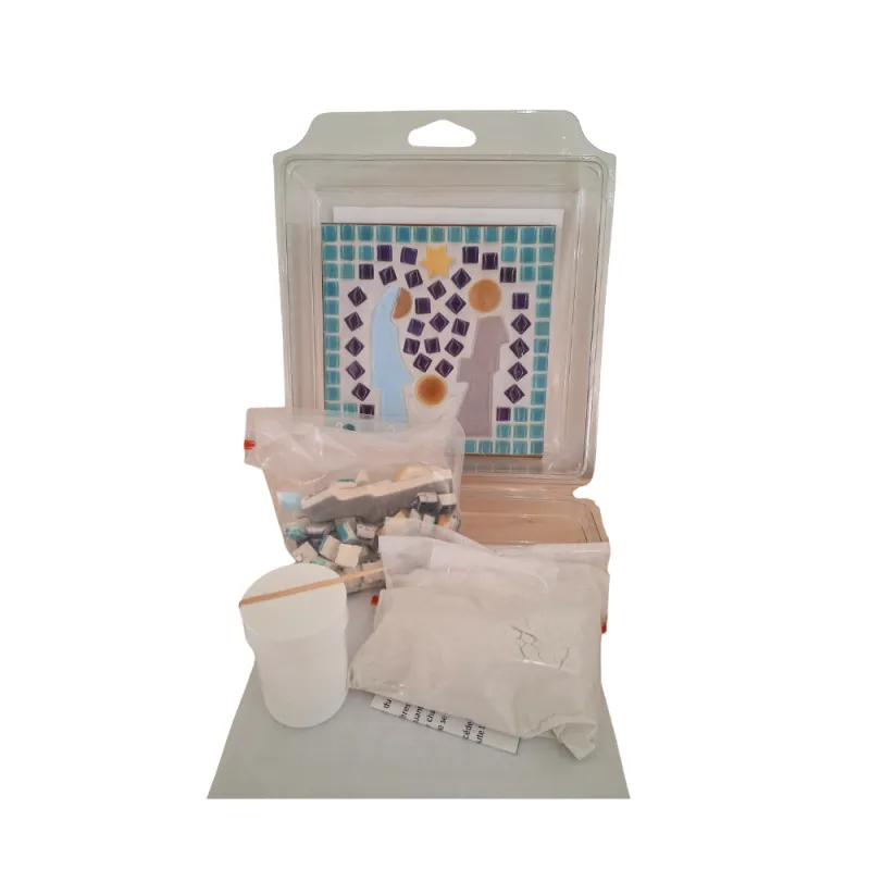 Kit DIY mosaïque crèche de Noël