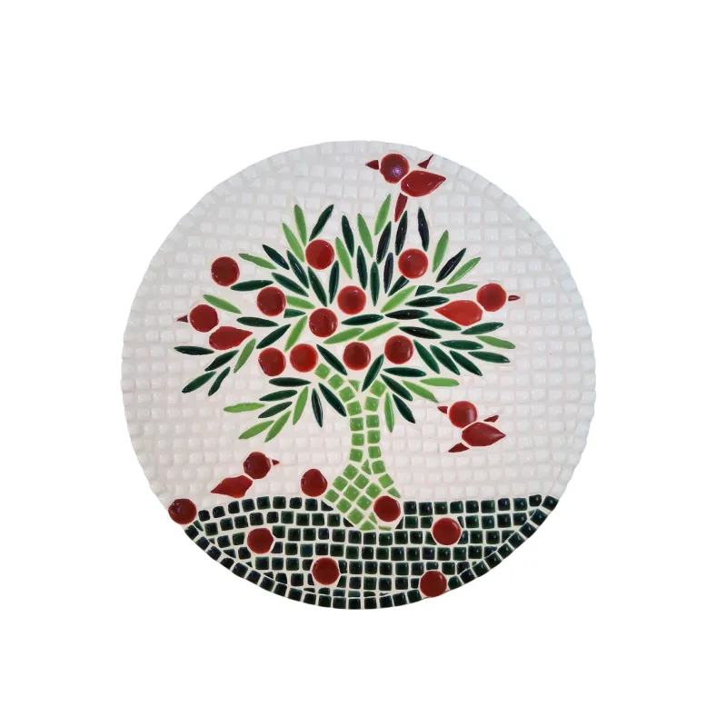 Dessous de plat de 20 cm inspiré de l'automne