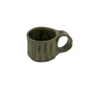 Tasse et sous-tasse Grès