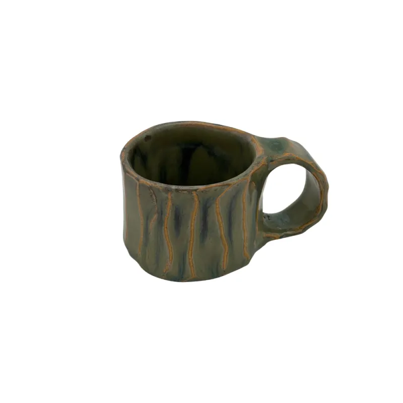 Tasse et sous-tasse Grès