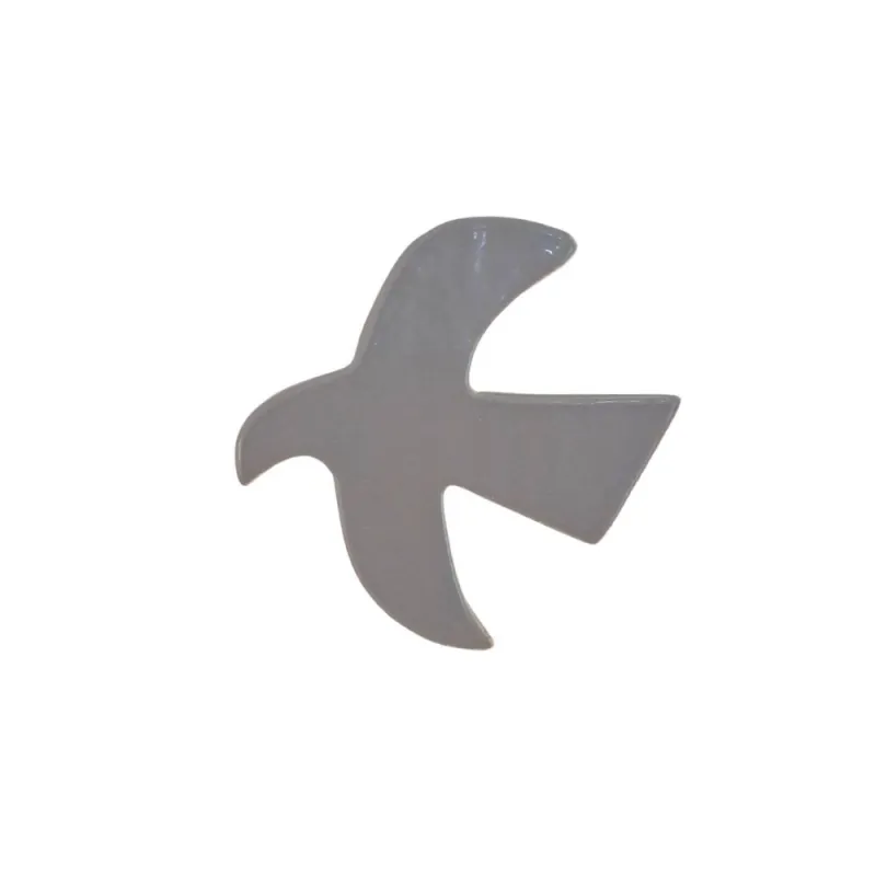 Colombe émaillée dans nos ateliers solidaires