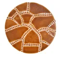 Dessous de plat Compostelle en faïence et émail coloré
